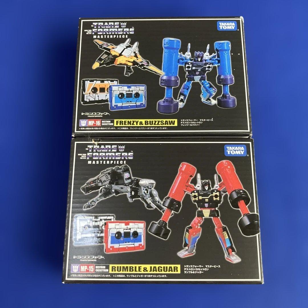 【3点セット】トランスフォーマー MP-13 サウンドウェーブ　MP15MP16