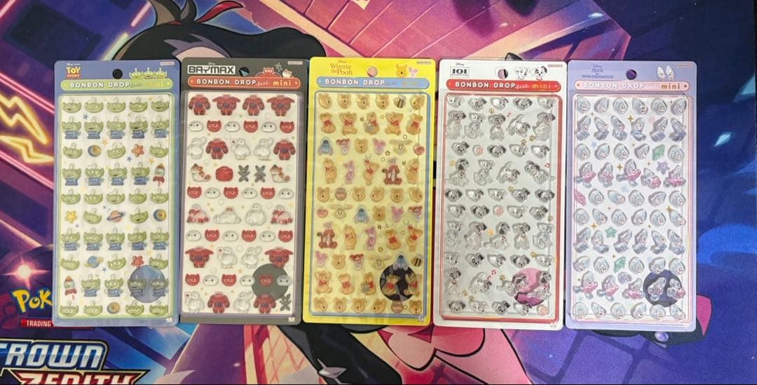 ボンボンドロップシールミニ ディズニー スヌーピー 10枚セット