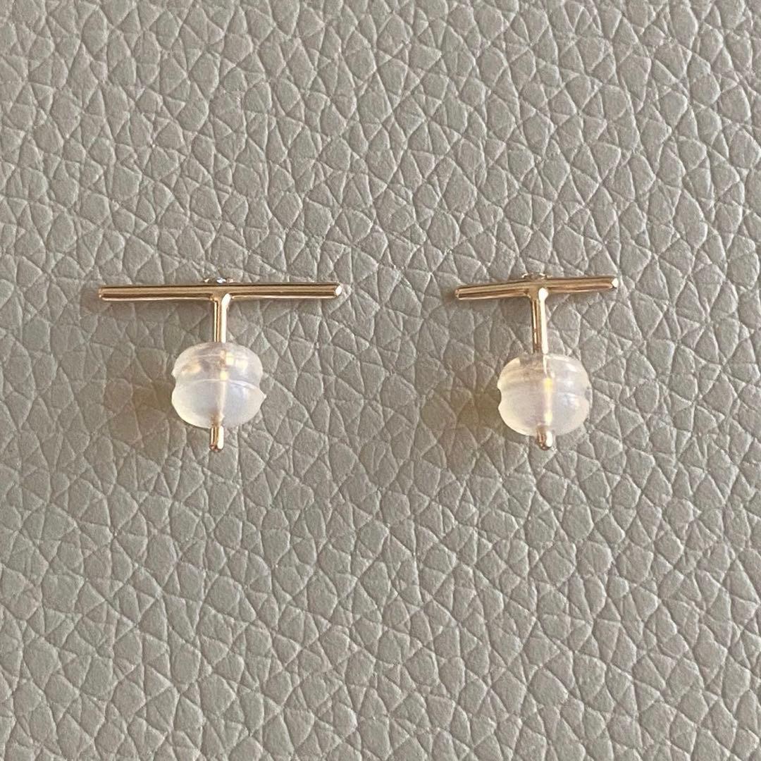 Hirotakaヒロタカ　オール アバウト ベーシックス　ピアス　K10 2つ