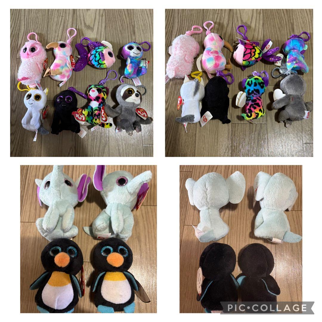 Ty ぬいぐるみセット まとめ売り 缶バッジ ショップバッグ ポーチ フィギュア