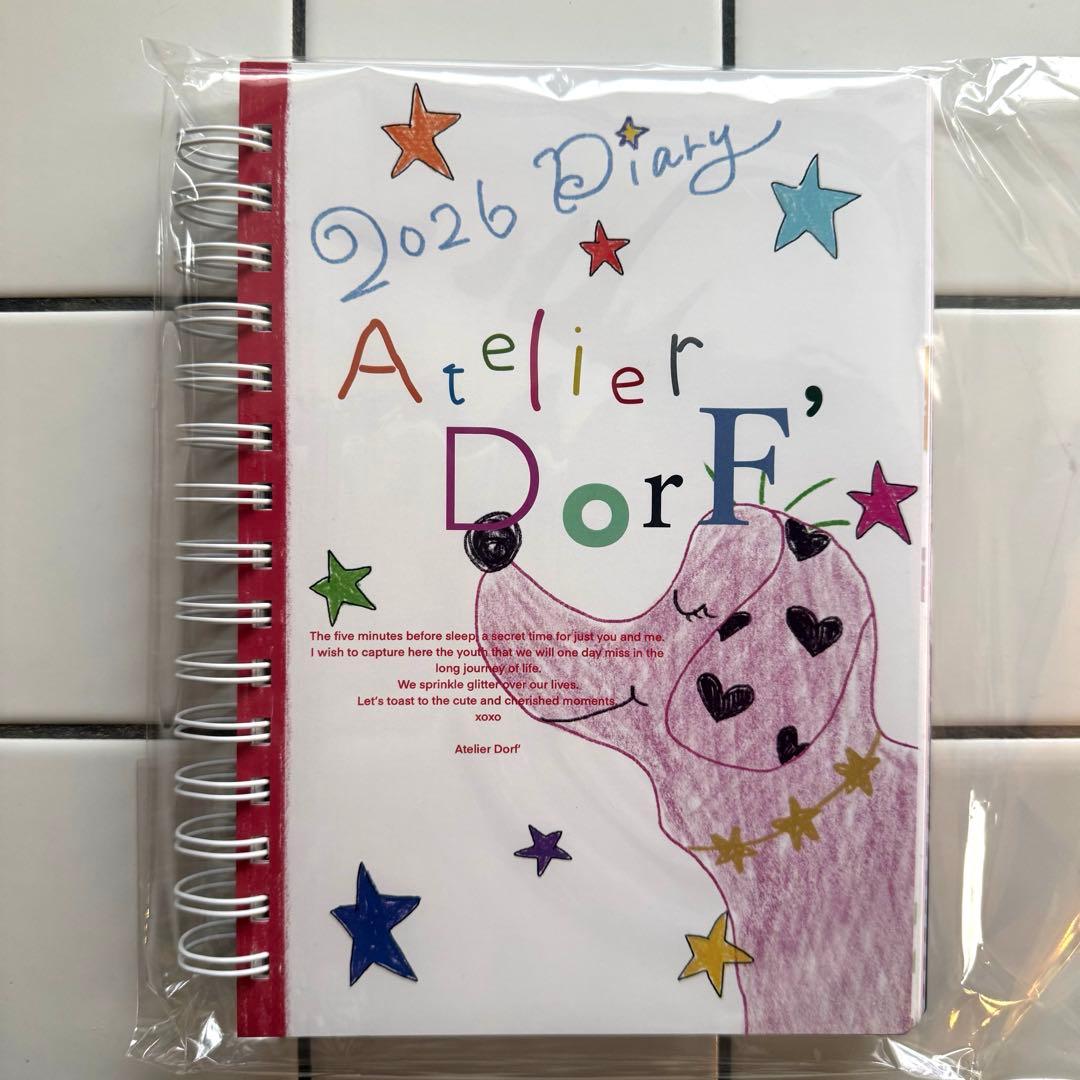 Atelier Dorf 2026 Diary A5サイズ　即日発送　新品未開封