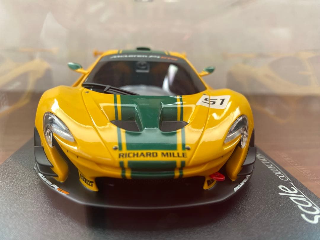 ミニッツ ASC McLaren P1 GTR (Yellow/Green)