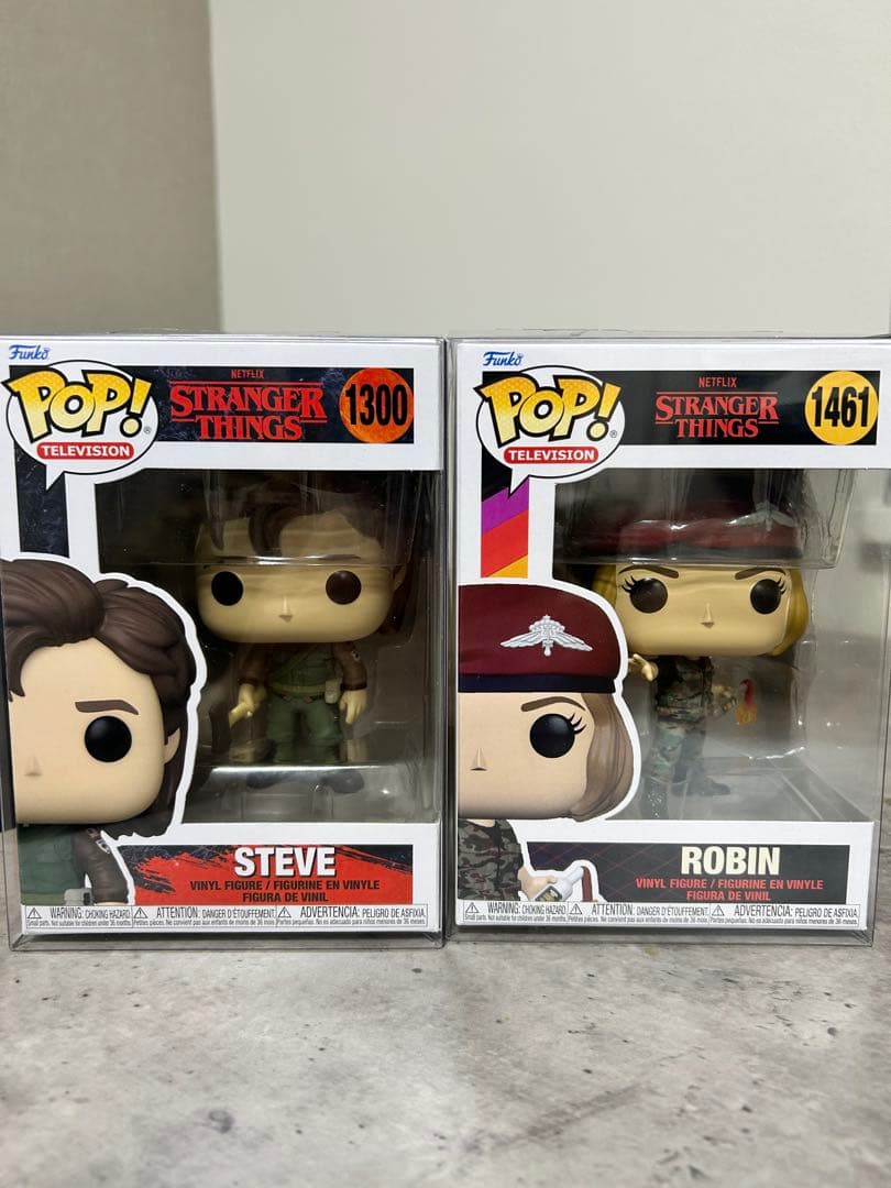 Funko Pop! ストレンジャーシングス スティーブ　ロビン
