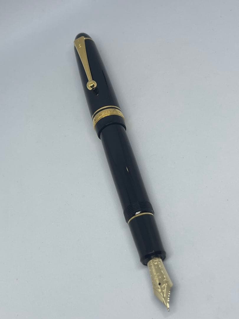 ウーゴ　パイロット　カスタム742 M 中字　コンバーター付き　14金