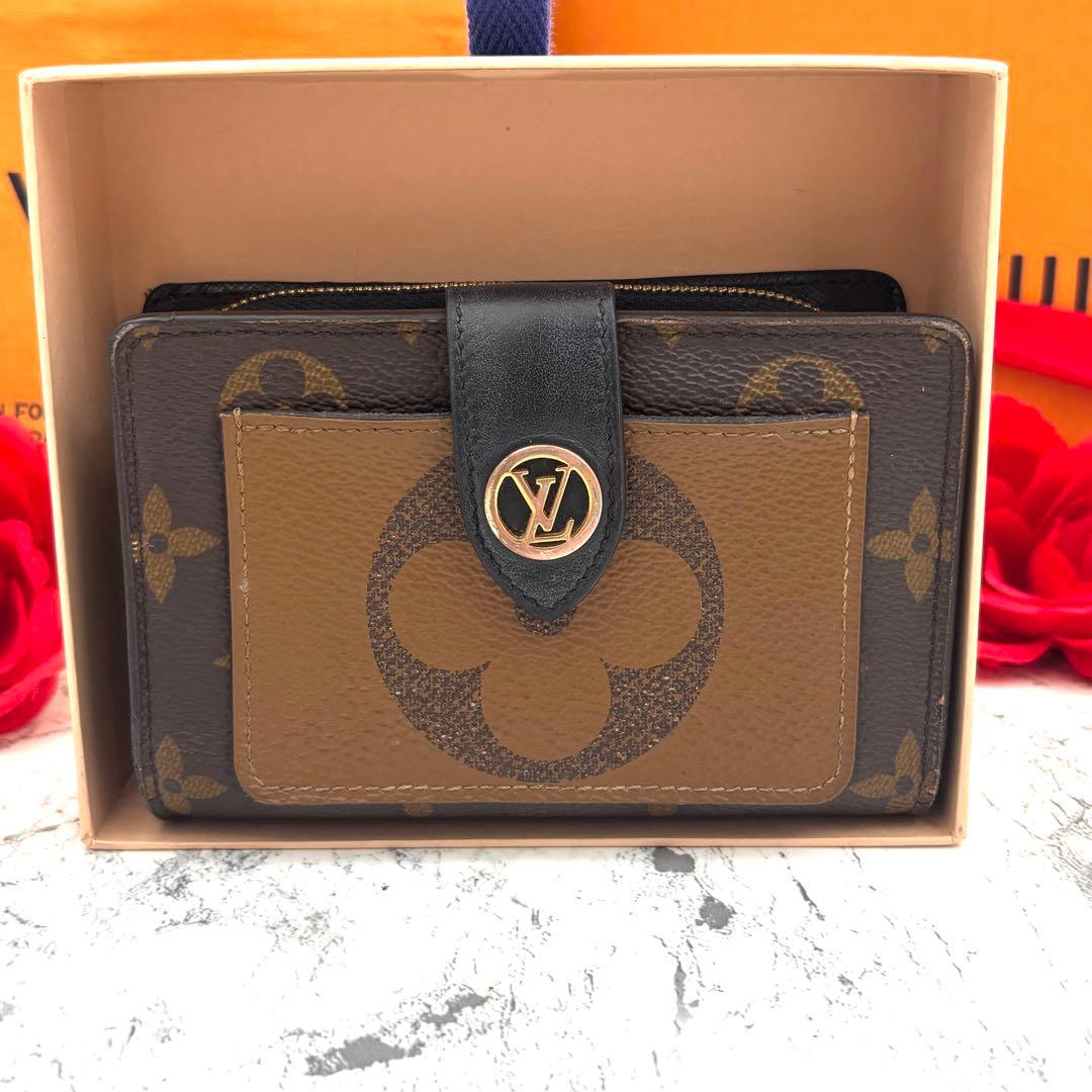 【ICタグ品】 ルイヴィトン モノグラム ポルトフォイユ ジュリエット 折り財布