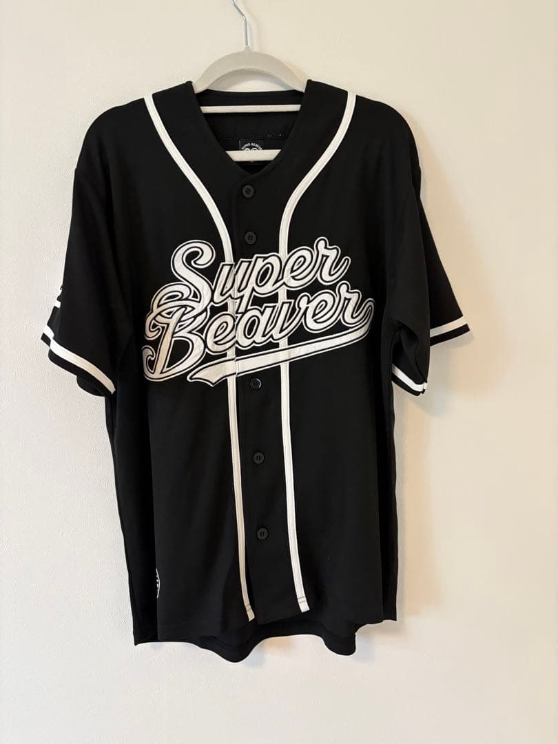 SUPER BEAVER 20周年記念 ベースボールシャツ Mサイズ 黒