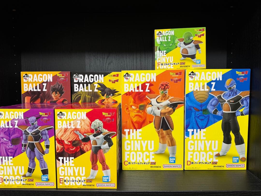 一番くじ ドラゴンボール ギニュー特戦隊 フルコンプ　フィギュア