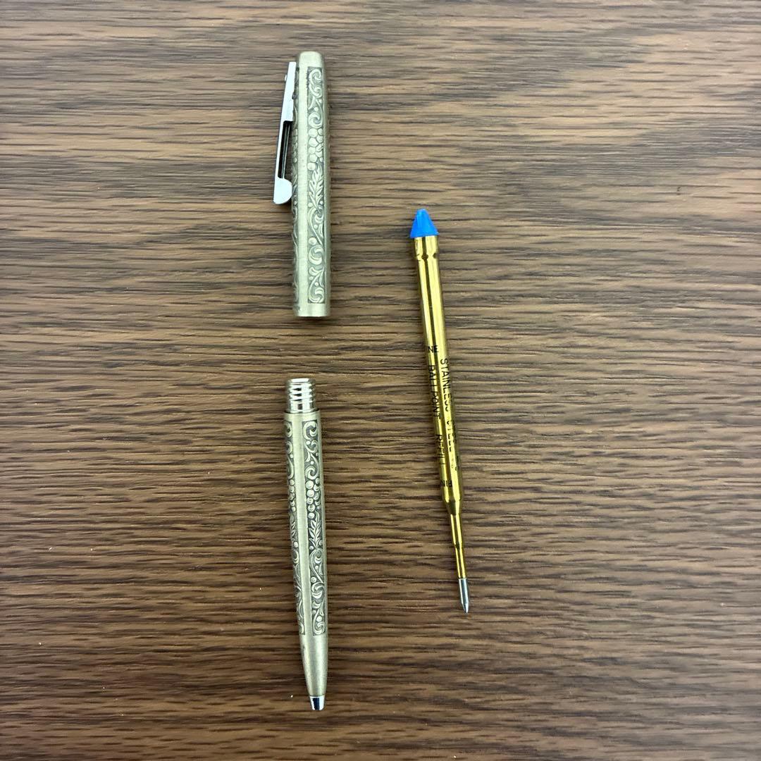 シェーファー スターリングシルバー ボールペン 葡萄唐草