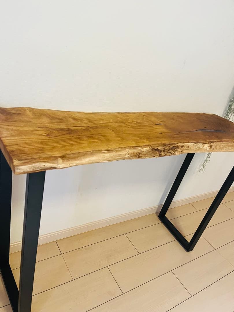 カウンターテーブル　一枚板テーブル　レジンテーブル　桑の木