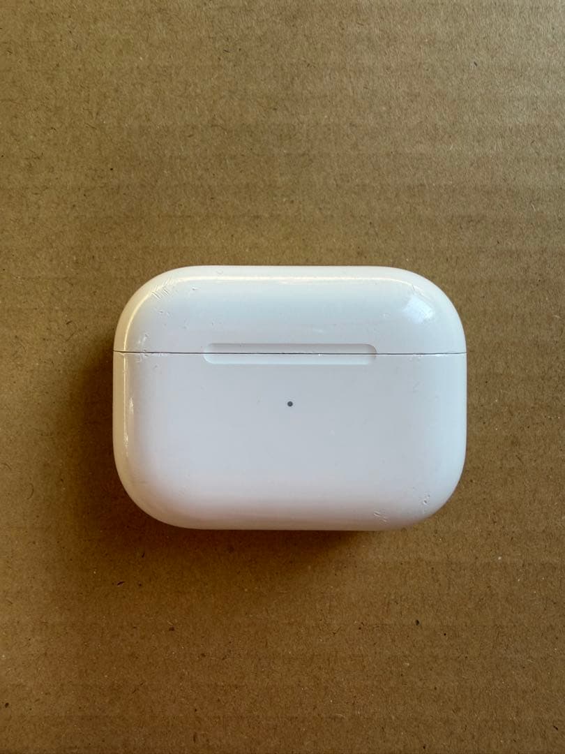 AirPods本体とレザーケース　AirPods Pro