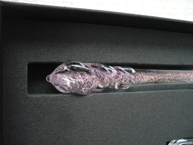 送料無料 新品未使用 ガラス工房LUC 「春の夢」 ガラスペン