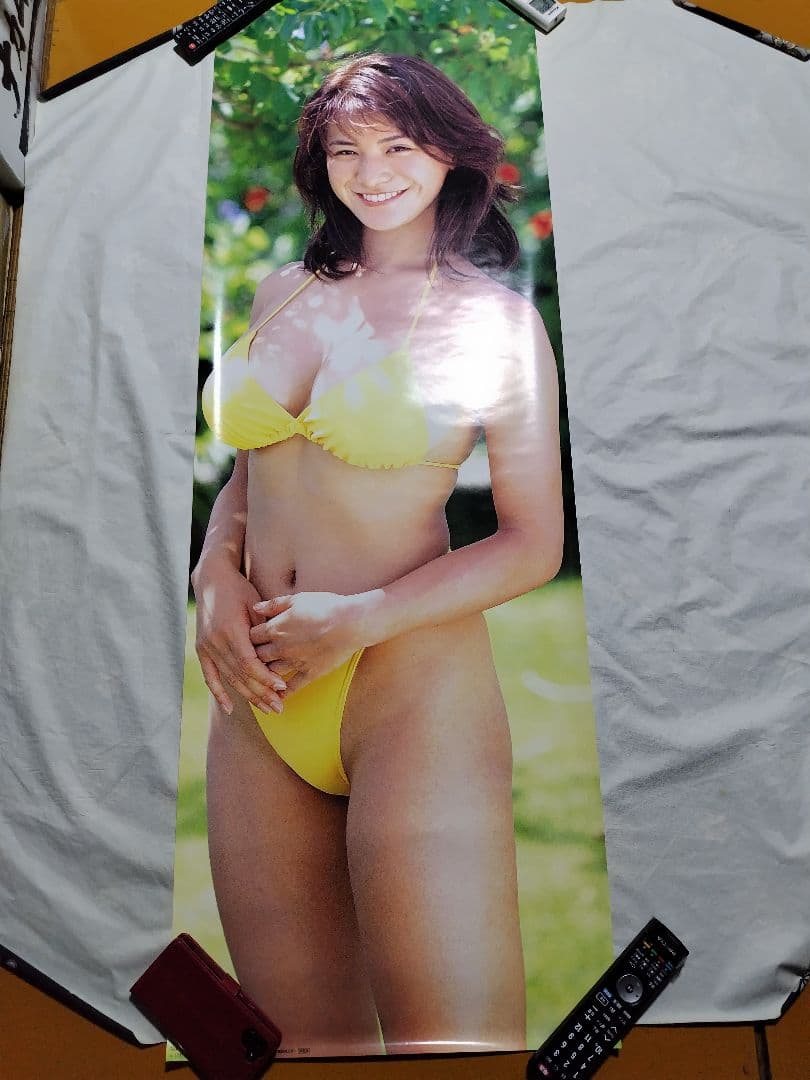 ♪青木裕子 ジャンボポスター寸法:約150cmx約51cm オマケ付き