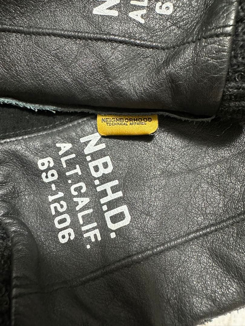 NEIGHBORHOOD LEATHER GLOVE レザーグローブ M
