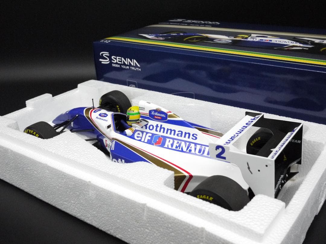 タイプピー1/12 ウィリアムズ FW16 パシフィックGP A.セナ