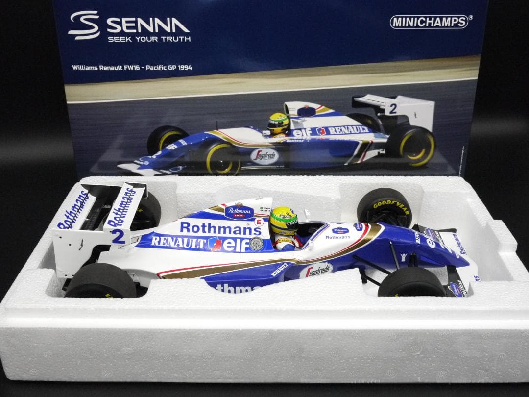 タイプピー1/12 ウィリアムズ FW16 パシフィックGP A.セナ