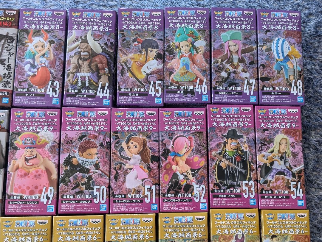ワンピース ワールドコレクタブルフィギュア 61体セット