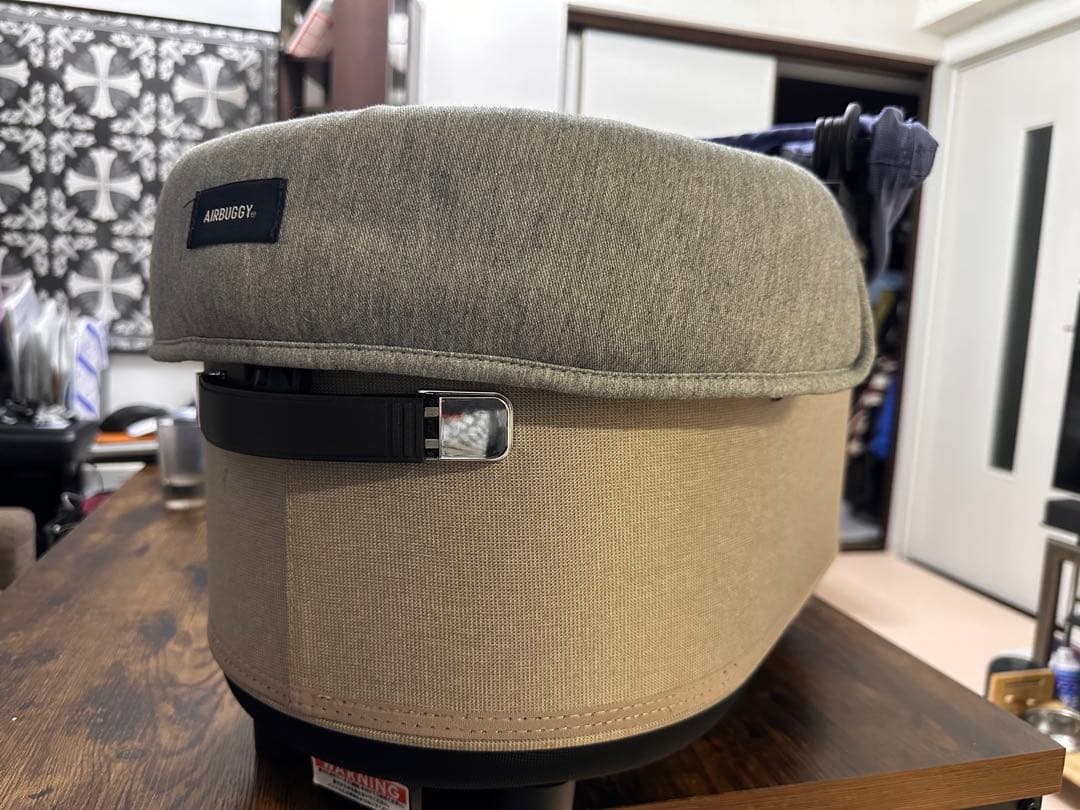 エアバギー Dome3 犬用ペットカート グレー レギュラーサイズ※コットのみ