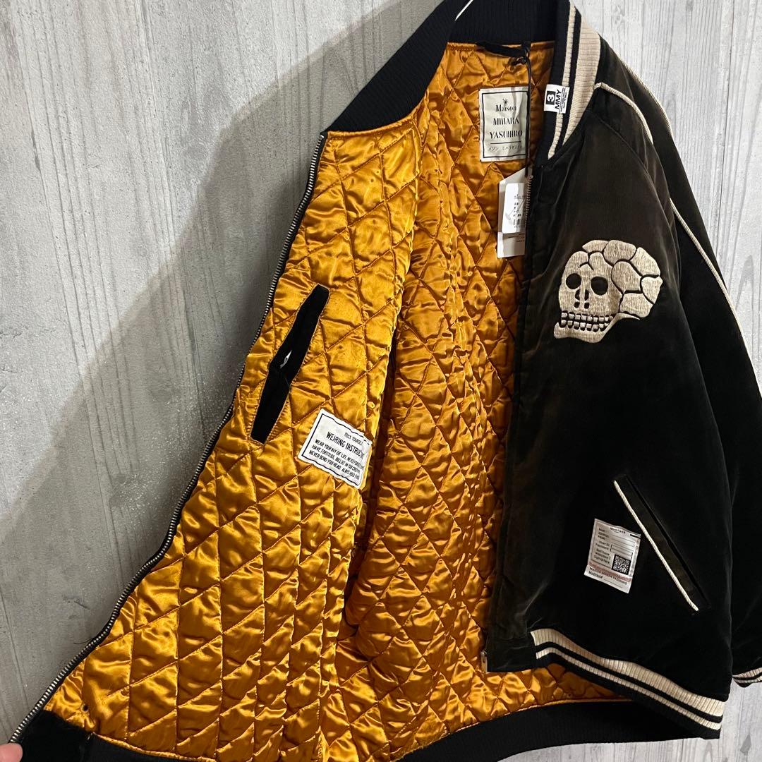 【希少入手困難】メゾンミハラヤスヒロ　スカル刺繍　スーベニアジャケット　50