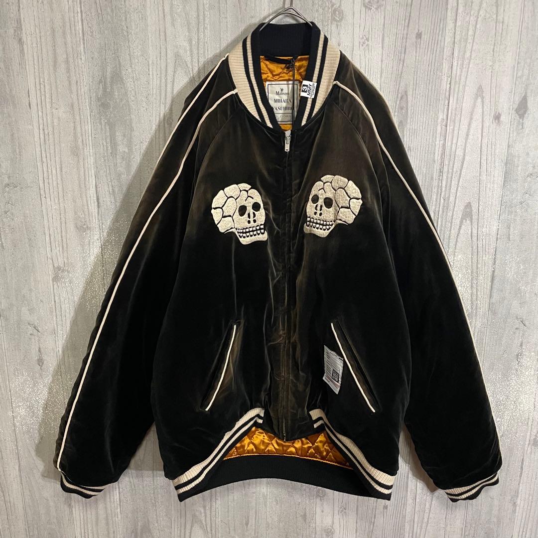 【希少入手困難】メゾンミハラヤスヒロ　スカル刺繍　スーベニアジャケット　50