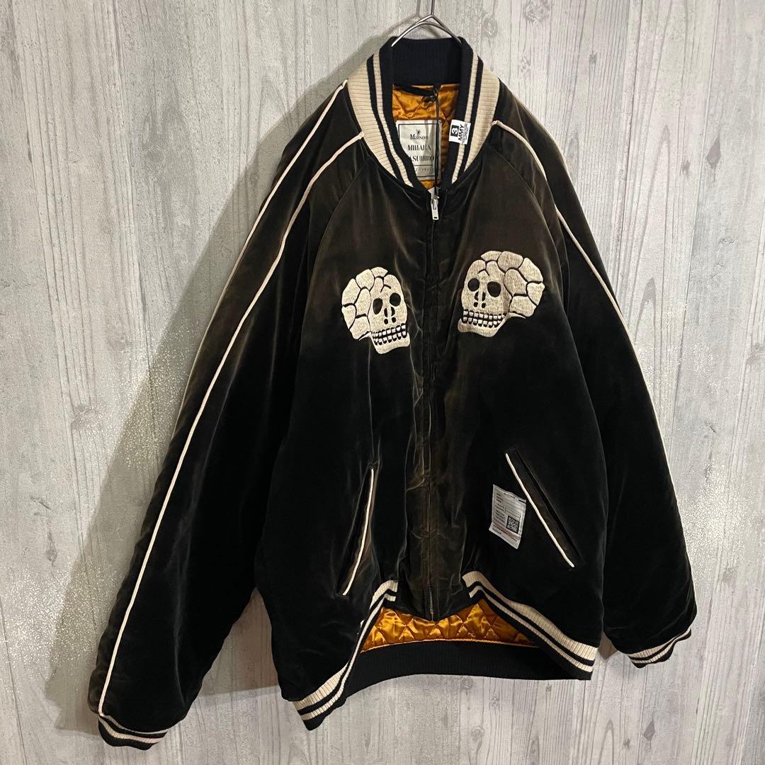 【希少入手困難】メゾンミハラヤスヒロ　スカル刺繍　スーベニアジャケット　50