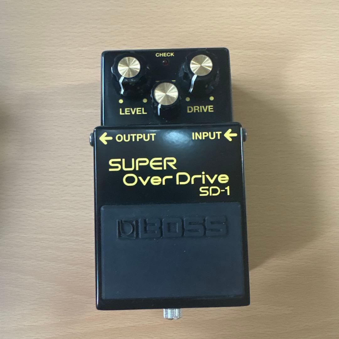 ギター BOSS SUPER Over Drive SD-1 40th