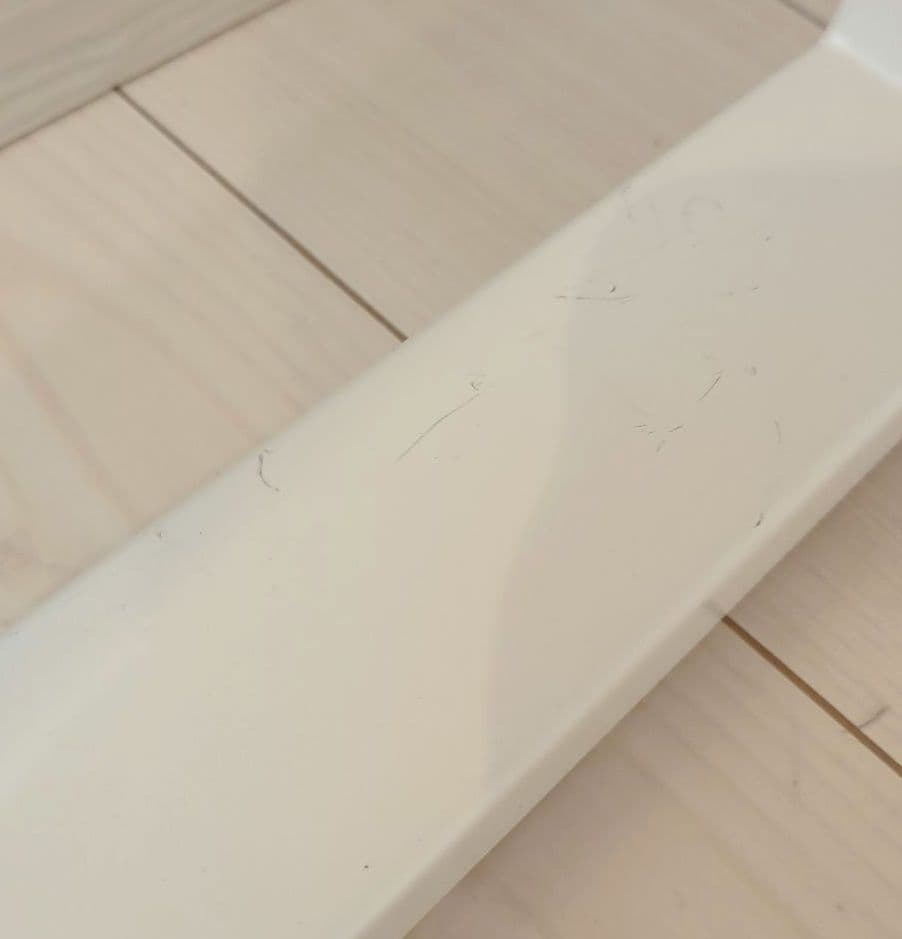 KANADEMONO デスク ラバーウッド White脚