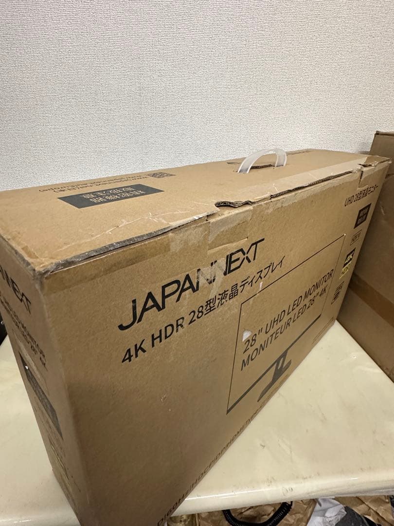 新品未使用！　JN-IPS282UHDR-C65W JAPANNEXT