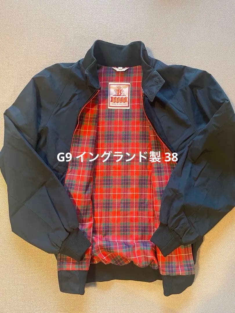美品BARACUTA バラクータ g9 ネイビーブルゾン　イギリス製