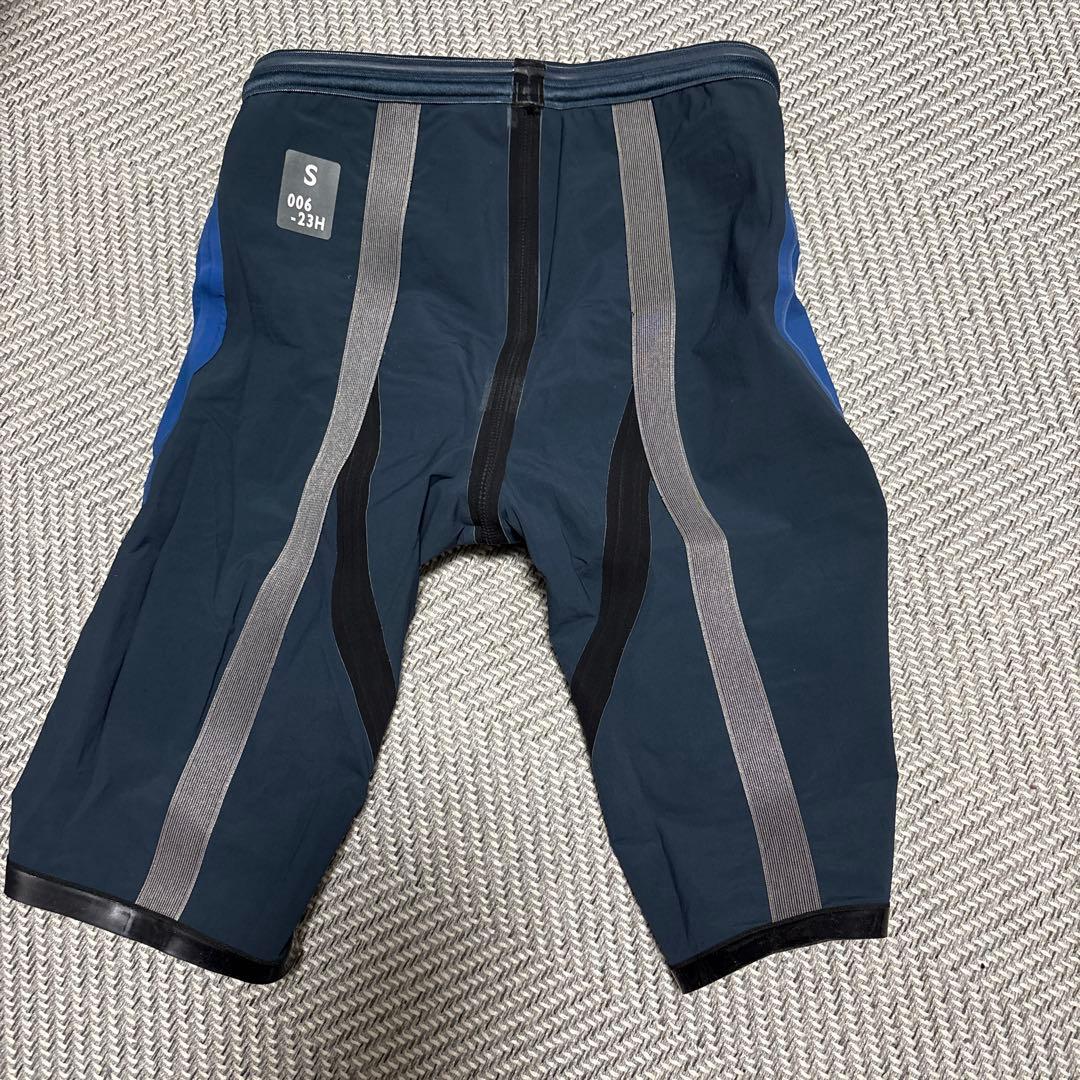 arena スイムショーツ ブルー ハーフレングス