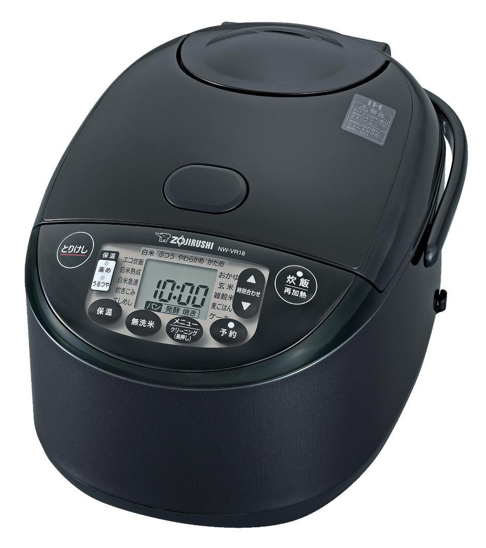 NW-VR18-BA IH炊飯ジャー IH炊飯器 極め炊き 象印 ブラック