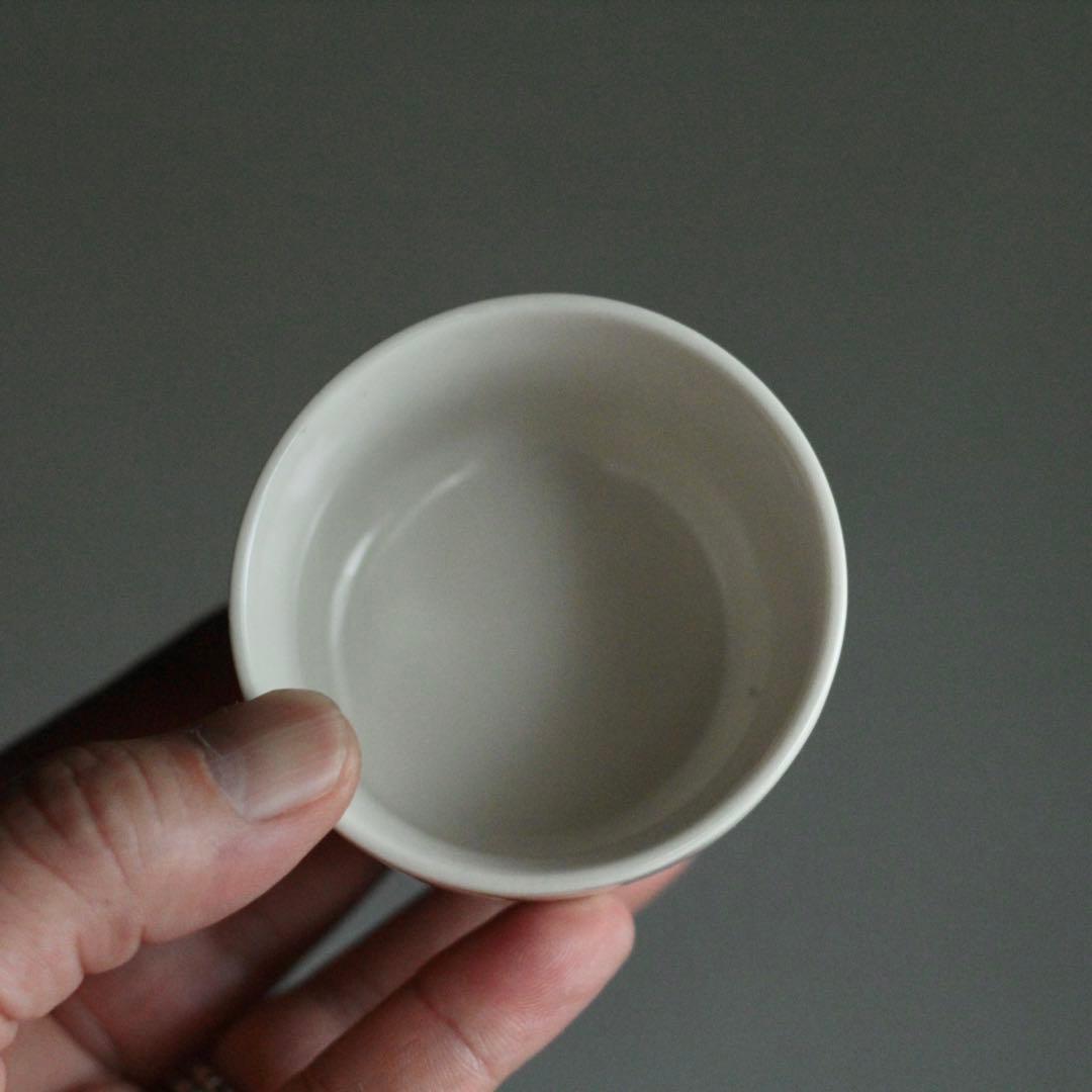 プリンカップ 筒盃 ぐい呑み 酒器 ちょこ コトブキプリン 古道具 アンティーク