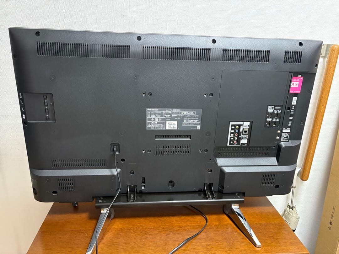 TH-43EX750 4K 43型Panasonicスマートテレビ ネット動画