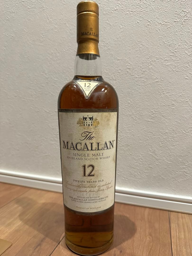 J*S様 【旧ラベル'04頃流通】マッカラン12年シェリーオークカスク