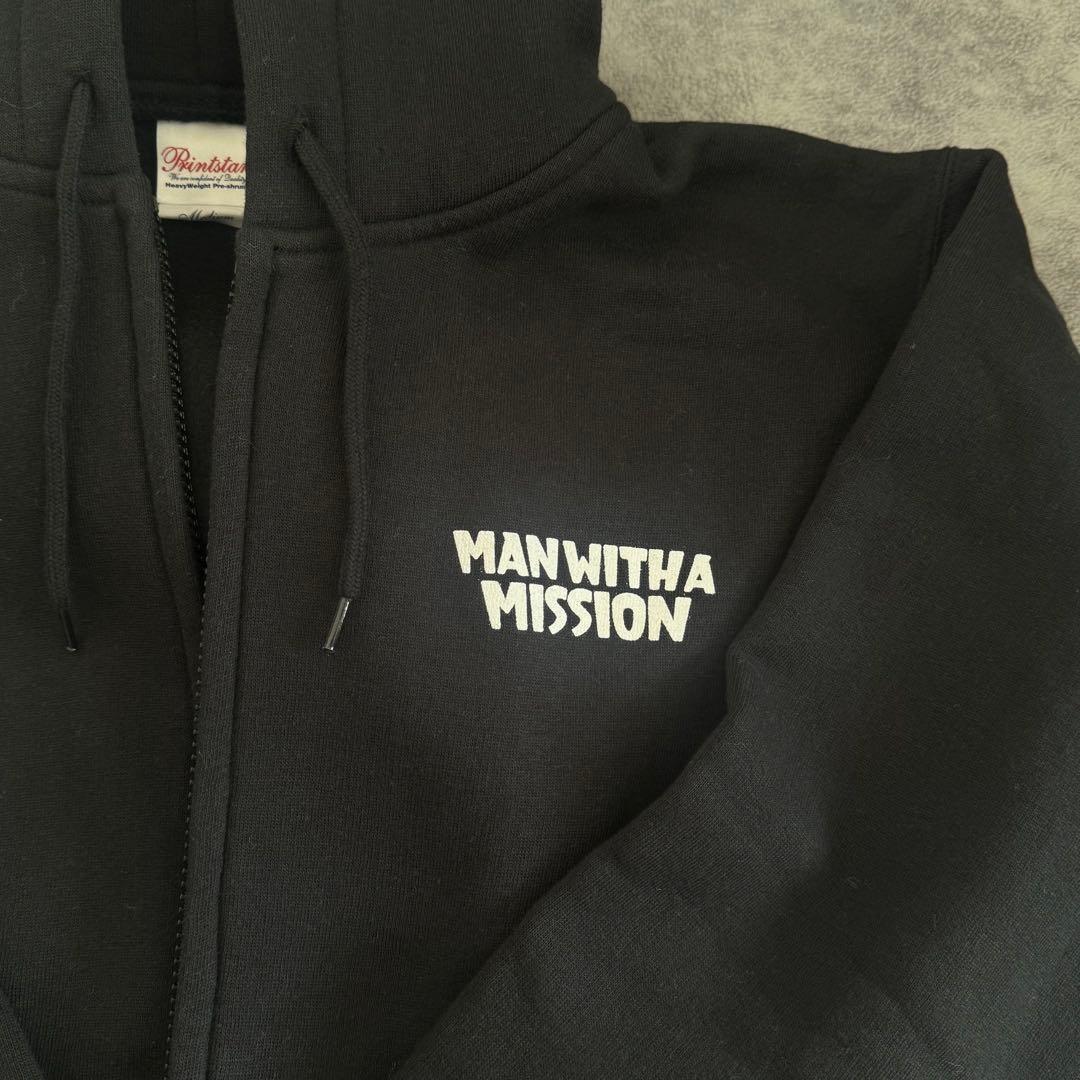 MAN WITH A MISSION 裏起毛　パーカー