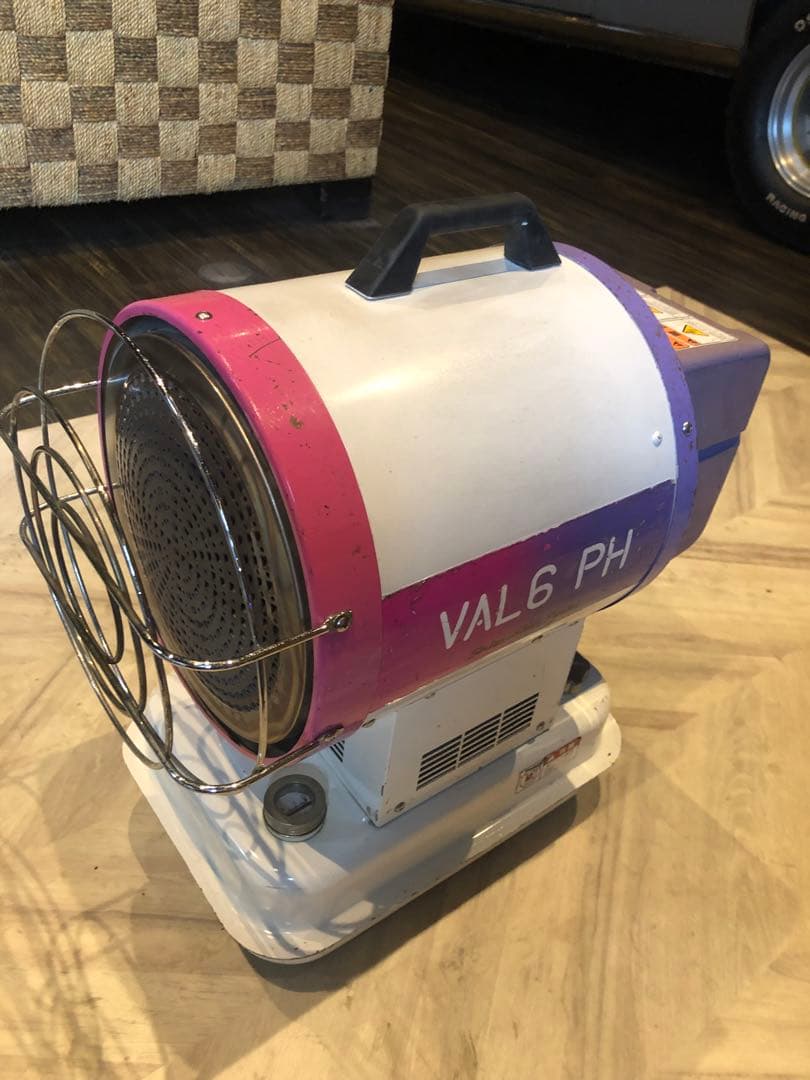 ジェットヒーター静岡製機VAL6PH 100V 50/60Hz
