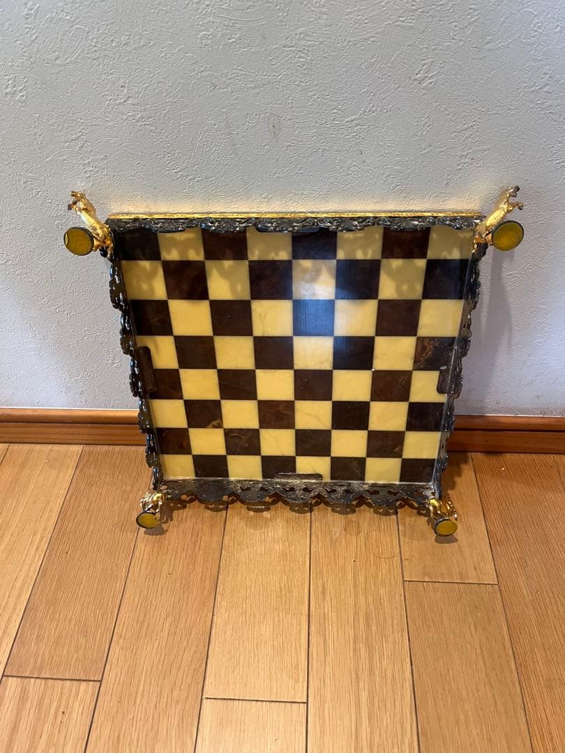 大理石　イタリア製 ヴィンテージ チェスセット