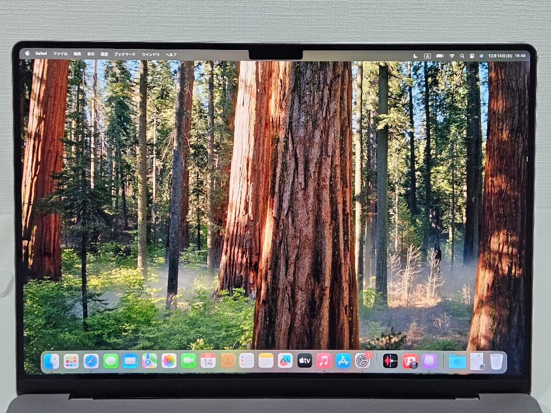 MacBook Pro 16 M1Pro 16/512 USキー 電池90%