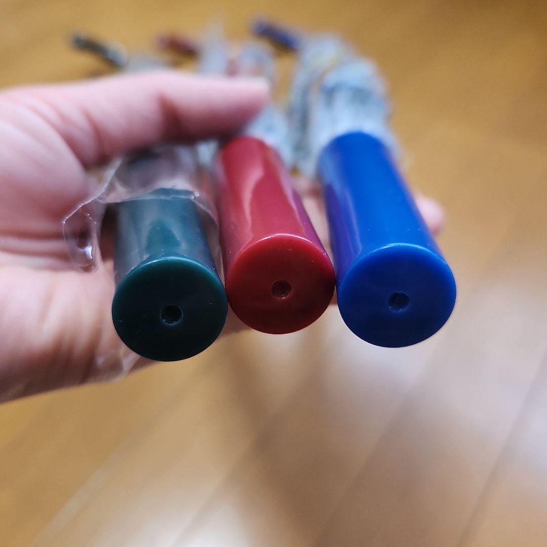 【新品未使用】ポケモン ピクセルアート 傘 ３本セット　炎＆草＆水