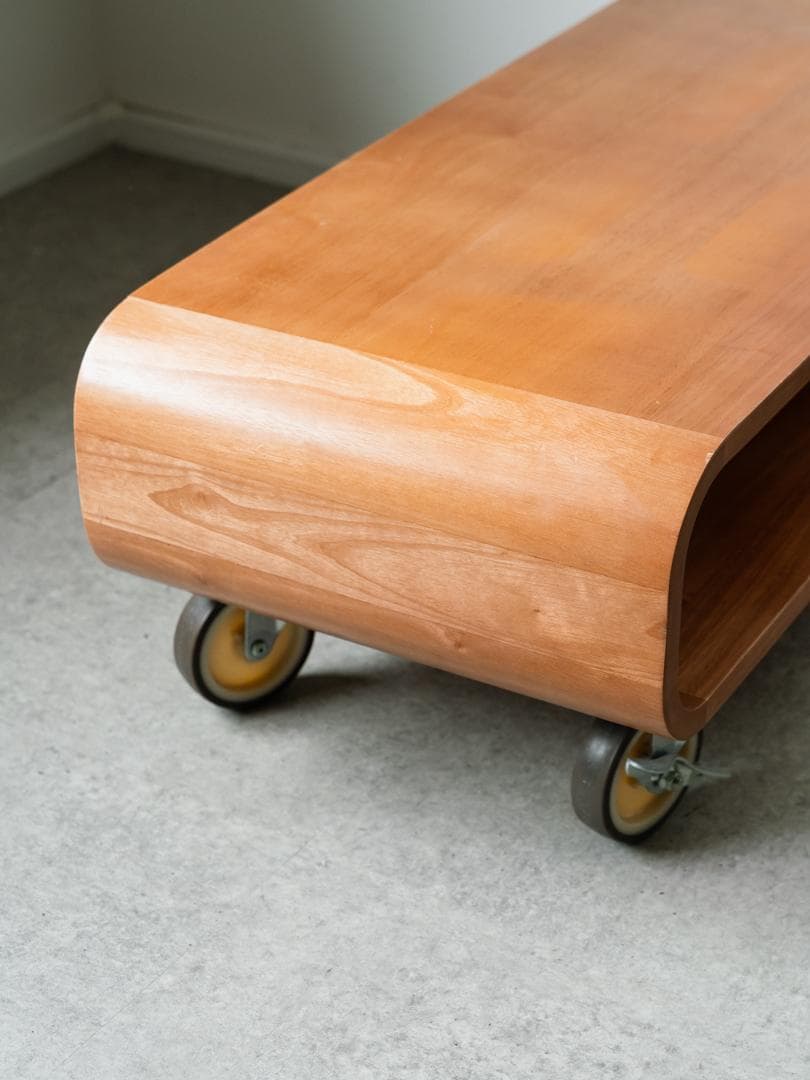 \"boom\" shelf 廃盤 ローボード 曲木 テーブル 北欧 モダン