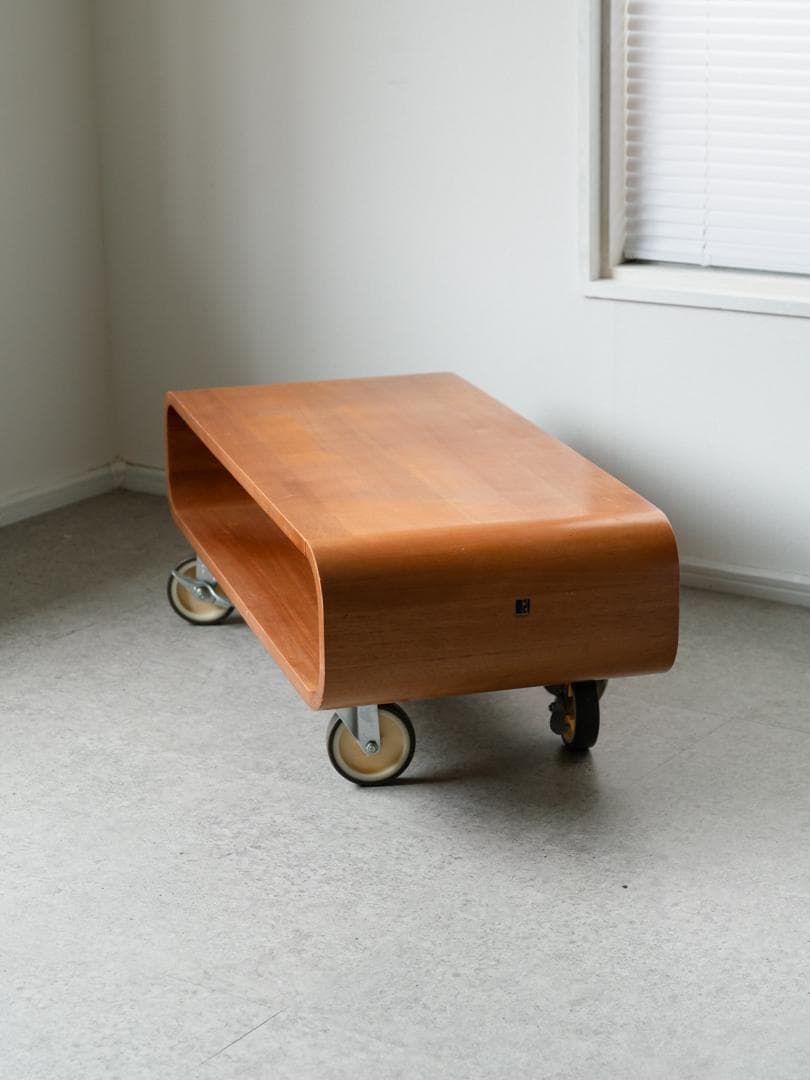 \"boom\" shelf 廃盤 ローボード 曲木 テーブル 北欧 モダン