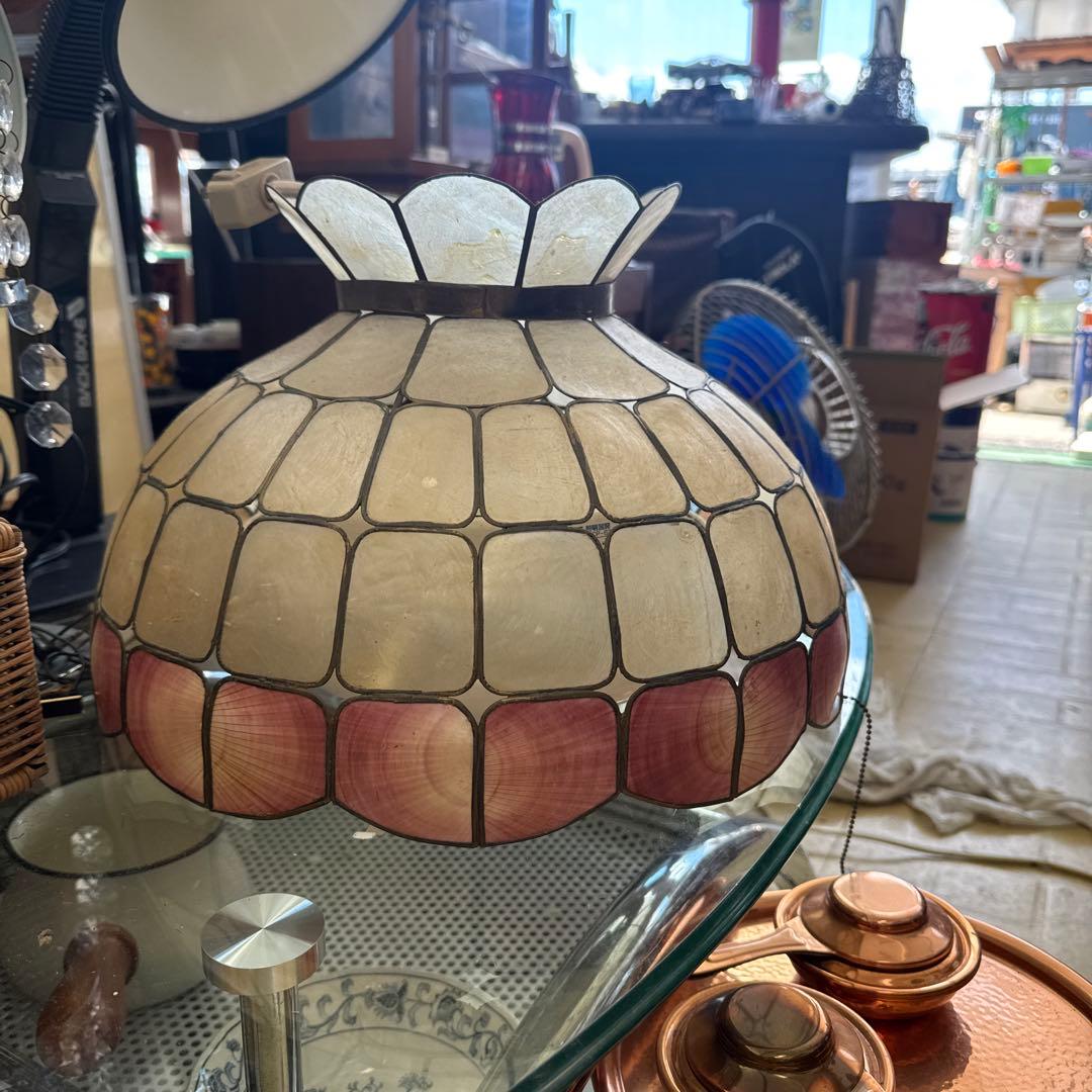 ペンダントライト　カスピ貝　シェル　傘のみ