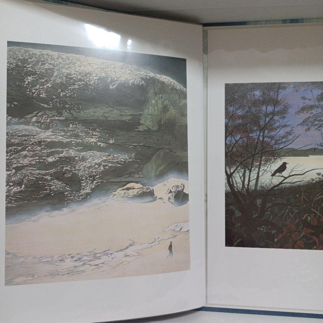 お*み様 画集★千住博『地の色水の色』★中島潔『 風の画家』