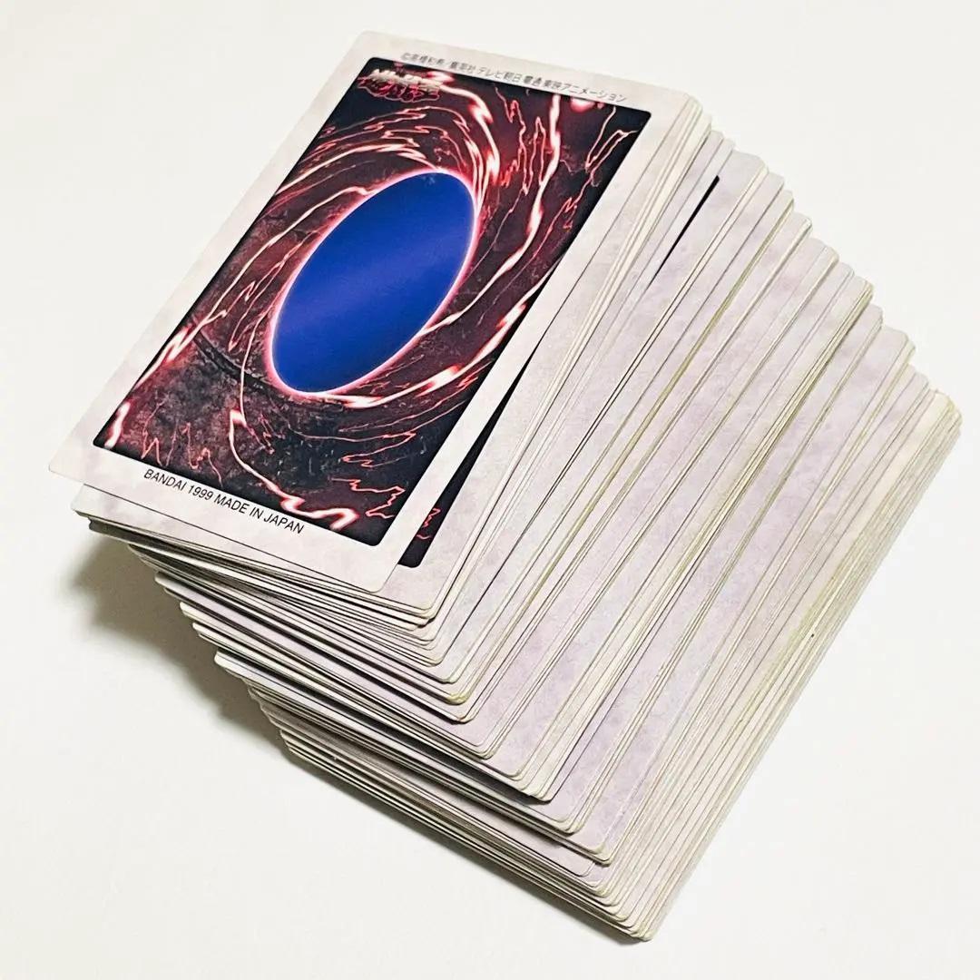 【1999年廃盤】バンダイ版遊戯王 ゲーム『遊☆戯☆王カードダス』約100枚