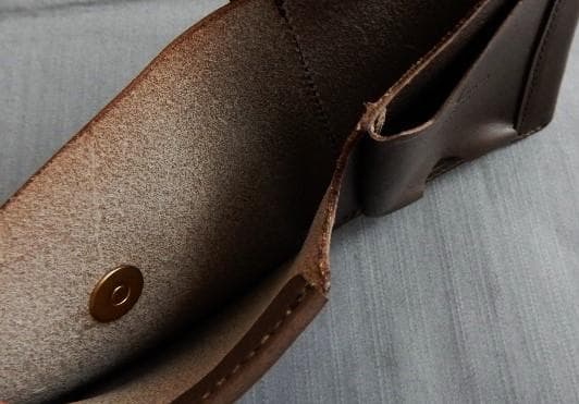 池之端銀革店CrampGRACONSLIM シュリンクレザーミニ財布