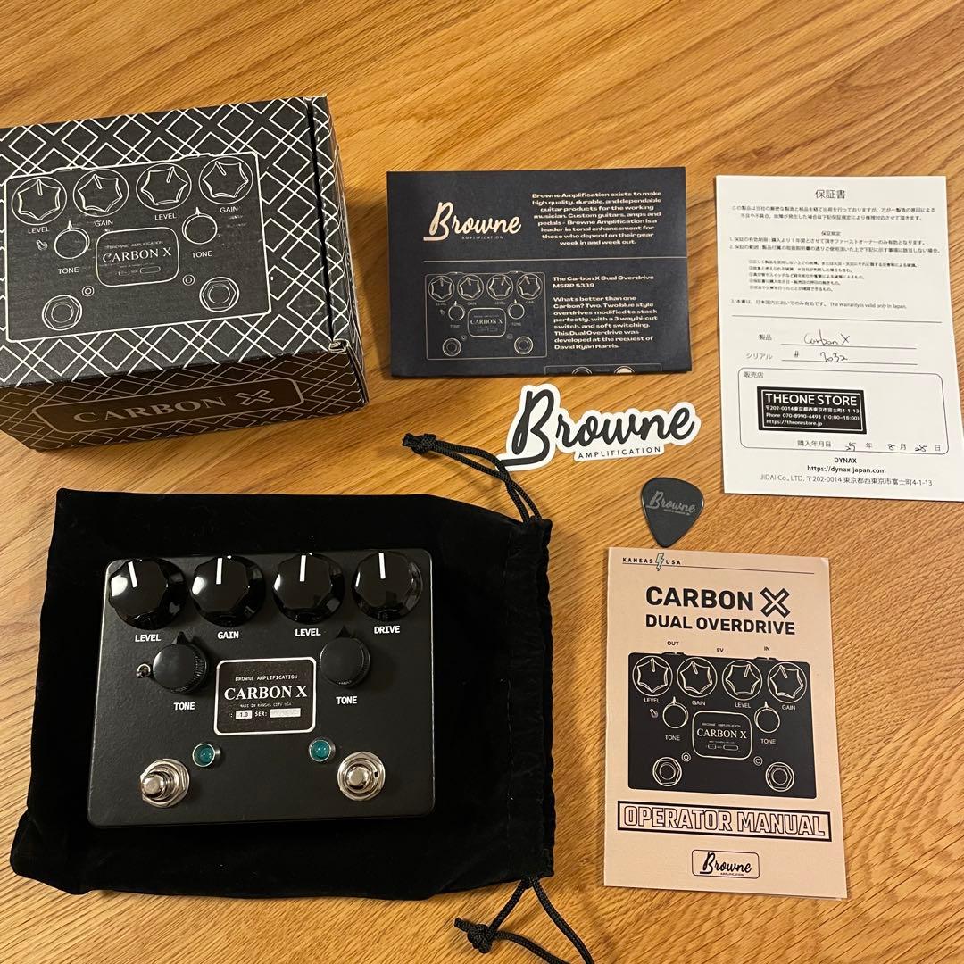ギター Browne Amplification Carbon X