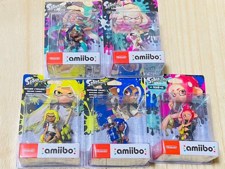 スプラトゥーン　amiibo アミーボ　switch フィギュア