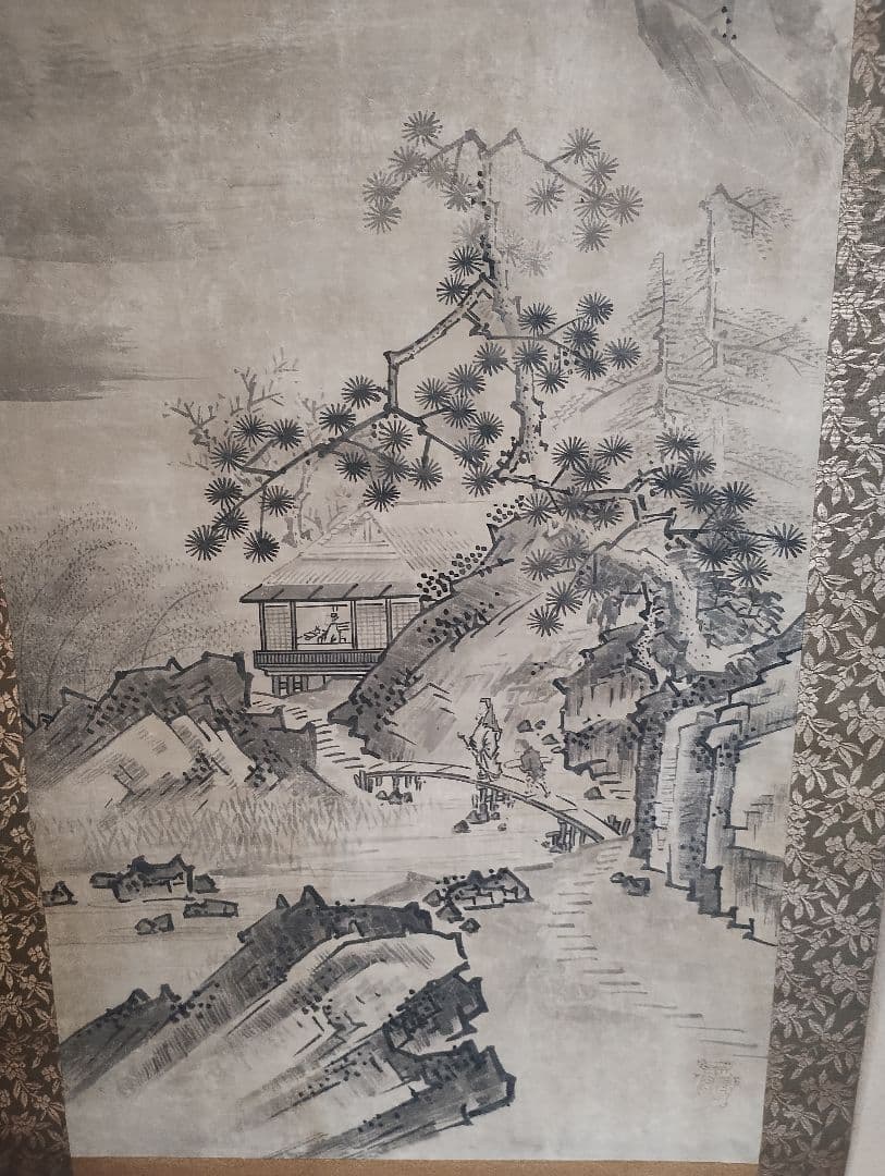 中観世音左右山水