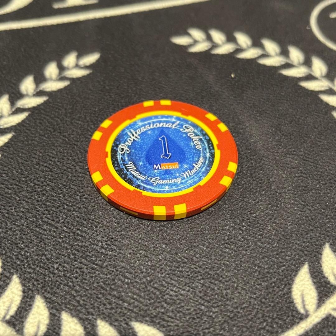 01 MGM社正規品 カジノチップ 100枚 ポーカーチップ バカラ H26年