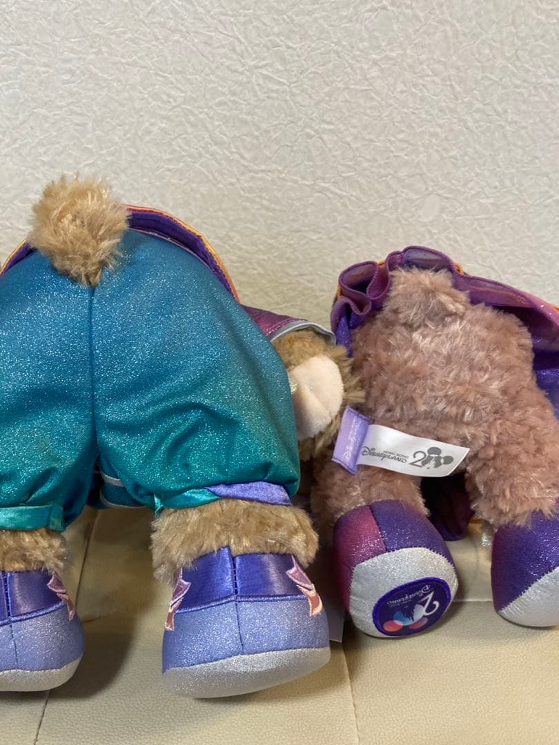 香港　ディズニー　ぬいぐるみ　20周年　シェリーメイ　ダッフィー