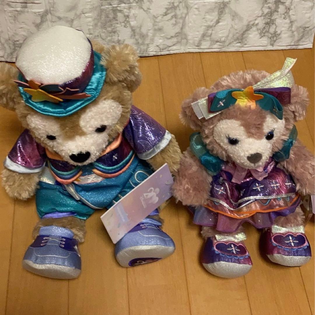 香港　ディズニー　ぬいぐるみ　20周年　シェリーメイ　ダッフィー